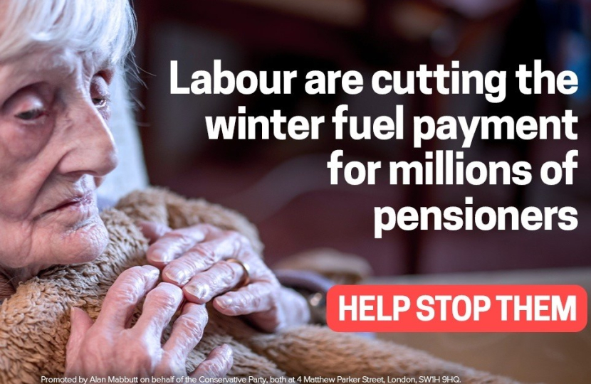 Stop Labour's cut to Winter Fuel Payments