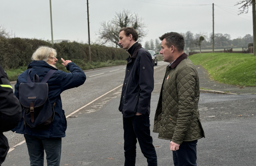 Stuart raises road safety