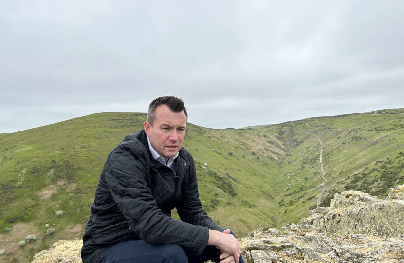 Stuart Anderson MP launches campaign to protect South Shropshire's natural landscapes