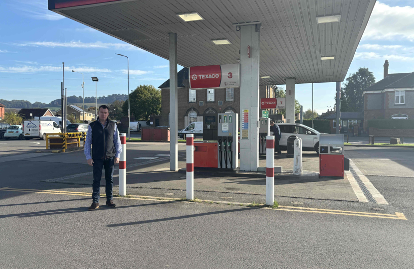 Stuart Anderson MP calls on the new government to keep fuel duty frozen