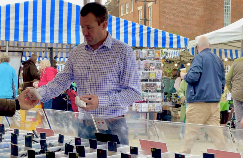 Small Business Saturday Celebrated by Stuart Anderson MP in South Shropshire