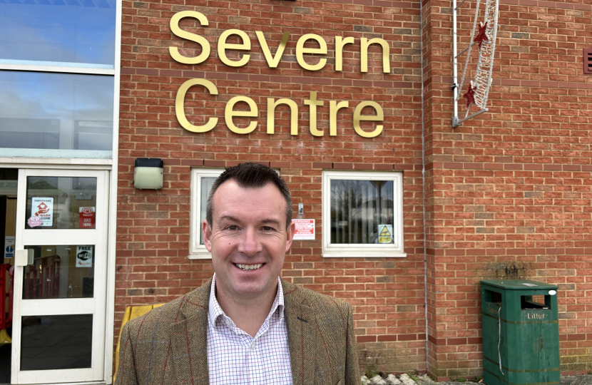 Stuart Anderson MP requests government support for Shropshire swimming facilities