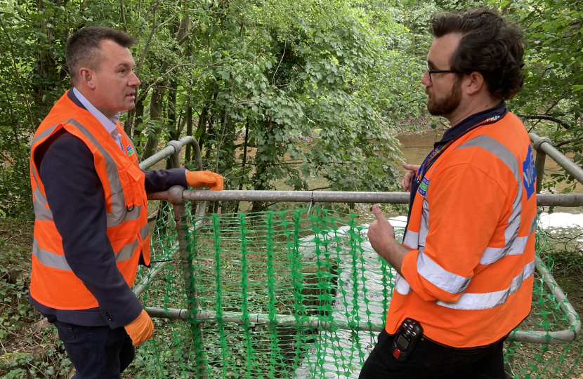 Stuart Anderson MP Welcomes Severn Trent Investment to Improve River Health