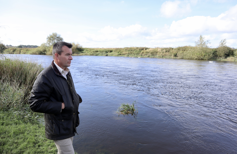  Stuart Anderson MP in Bid to Secure Water Restoration Funding