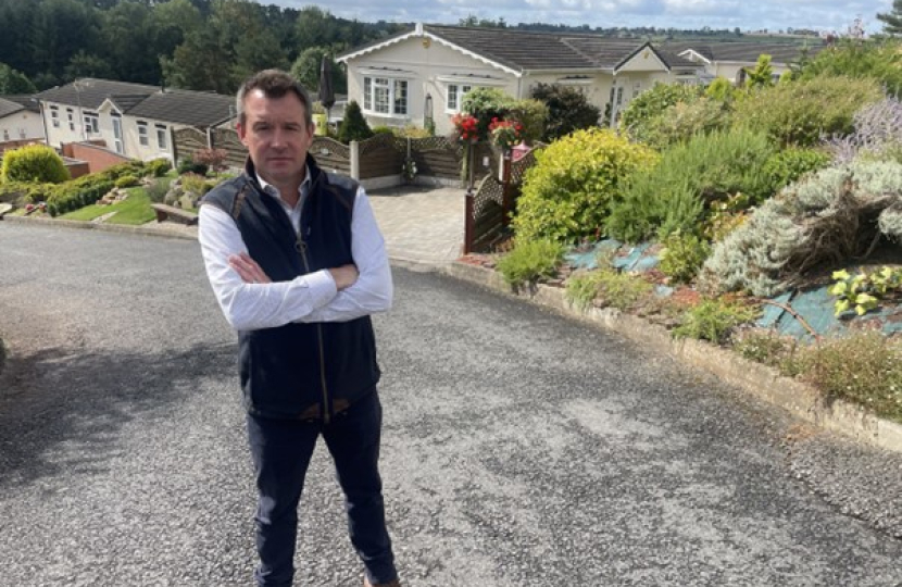 Support for South Shropshire Park Home Owners Welcomed by Stuart Anderson