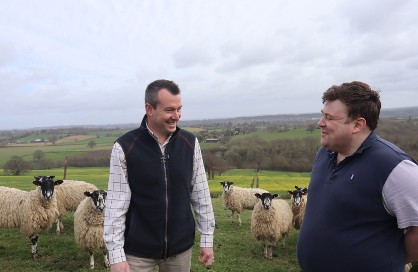 Cutting funding for farmers risks food security, says Stuart Anderson MP