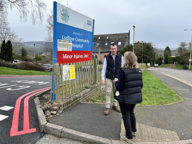 Stuart Anderson MP Champions Healthcare Facilities in South Shropshire