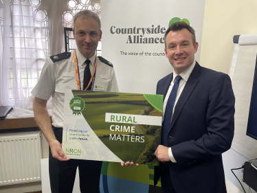 Next Steps in Stuart Anderson MP's bid to tackle rural crime in South Shropshire